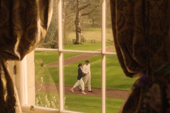 Wandering the grounds of Prestonfield House
